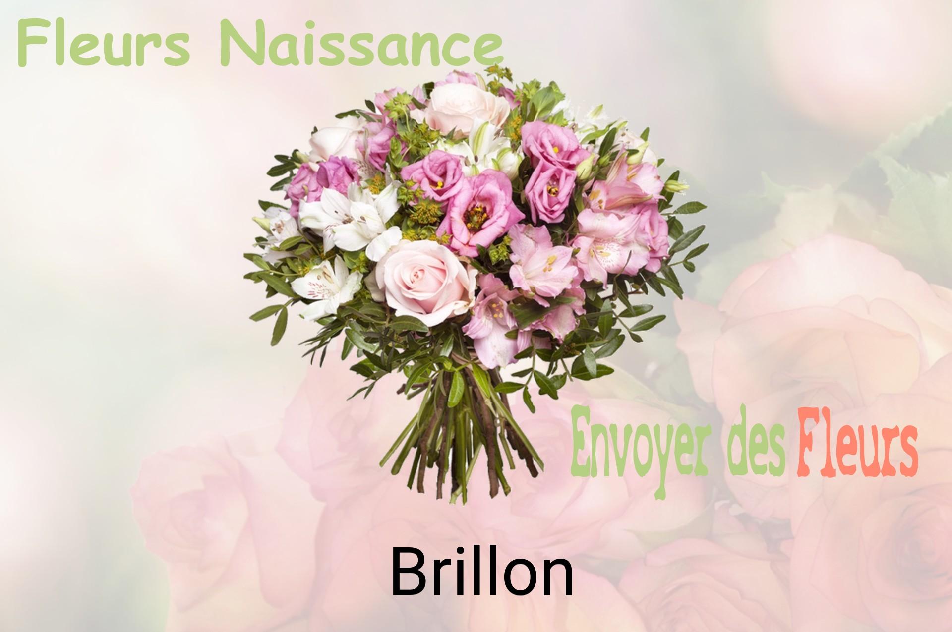 Bouquet de fleurs de naissance livré à Brillon